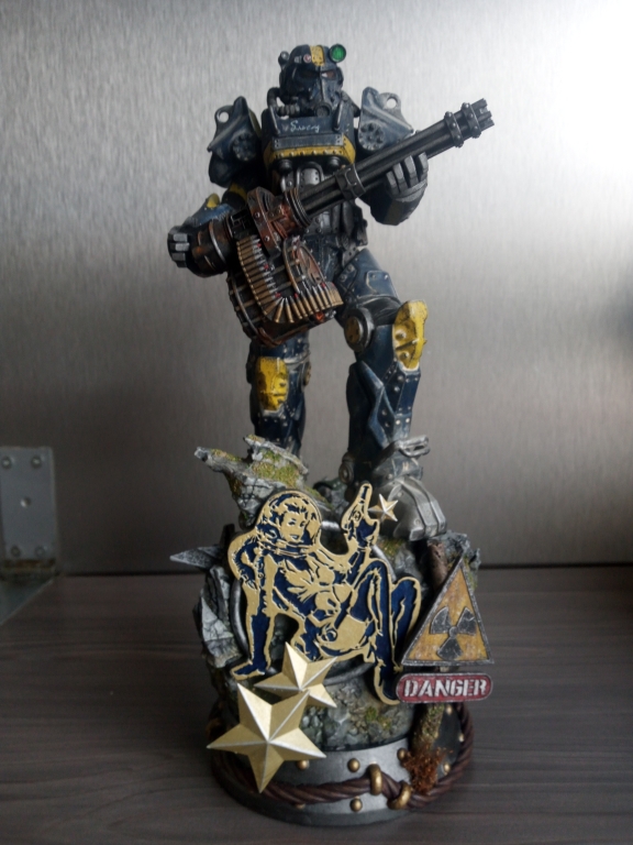 Fallout T-60 Power Armor Vault Tec Paint Lucy Fan Fiction